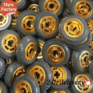 Heavy Duty <span class=keywords><strong>Industrial</strong></span> 8 Polegada 200mm Rodízio Roda De Borracha Preta Roda Castor 3 '4' 5 '6' 8 'Giratória Tipo Rodízios De Rolo De Aço - Product Image 4