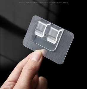 Clips adhésifs pour tapis <span class=keywords><strong>de</strong></span> sol <span class=keywords><strong>de</strong></span> voiture, fixation sans clou, boucle double griffe, support transparent pour tableau <span class=keywords><strong>de</strong></span> bord et repose-pieds <span class=keywords><strong>de</strong></span> voiture, fixation intérieure - Product Image 6