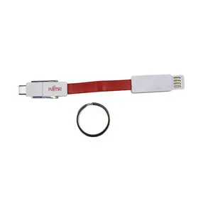 מיקרו USB סוג C אנדרואיד טלפון מהיר טעינת כבל 3 ב 1 USB כבל מיני מגנטי Keychain