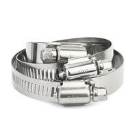 Vente directe usine – Collier de serrage rapide en acier inoxydable 304 robuste, type américain, diamètre de fixation 21-38 mm