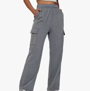 Vente en gros Pantalon cargo Pantalon décontracté pour <span class=keywords><strong>femme</strong></span> <span class=keywords><strong>Vêtements</strong></span> pour <span class=keywords><strong>femme</strong></span> Pantalon pour <span class=keywords><strong>femme</strong></span> Pantalon taille haute avec poche - Product Image 4
