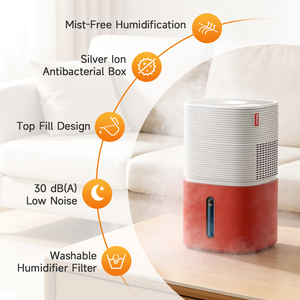 <span class=keywords><strong>Purificateur</strong></span> d'air et <span class=keywords><strong>humidificateur</strong></span> intelligents 2 en 1 avec pompe à eau - Product Image 4