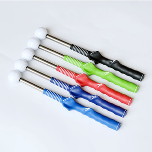 Venta al por mayor personalizado Golf Swing práctica Club entrenador interior práctica calentamiento palo Flexible entrenamiento antideslizante Golf agarre entrenador - Product Image 2