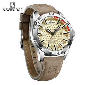 NAVIFORCE 8023 Relojes <span class=keywords><strong>de</strong></span> Lujo para Hombre <span class=keywords><strong>de</strong></span> Fabricante <span class=keywords><strong>de</strong></span> Marca Privada Personalizados a Prueba <span class=keywords><strong>de</strong></span> Agua 3 ATM Reloj <span class=keywords><strong>de</strong></span> Cuarzo <span class=keywords><strong>de</strong></span> Moda con <span class=keywords><strong>Calendario</strong></span> - Product Image 2