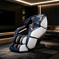 Fauteuil de massage électrique inclinable zéro gravité avec massage 3D ciblé, portable, 2 places, compact, pour salon, rechargeable par USB