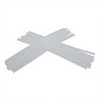 Bâton de cire à cacheter transparente et élastique en acrylique, colle thermofusible, non-déformable, pour sceau de carnet, cire à cacheter cristalline, 7 mm