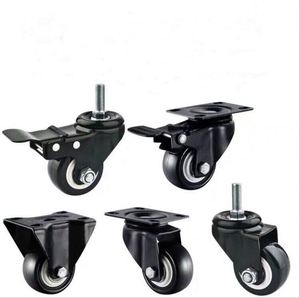 Custom Size <strong>Medium</strong> Heavy <strong>Duty</strong> Baking Oven Trolley with High Temperature Cast Iron Rubber Nylon <strong>Caster</strong> Wheels <strong>Swivel</strong> Brake Black - Product Image 4