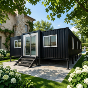 20Ft 40Ft Ready to Ship <b>Light</b> Steel Prefab Expandable Container Foldable House Prefabricated Mobile Modular Portable Home - Product Image 1