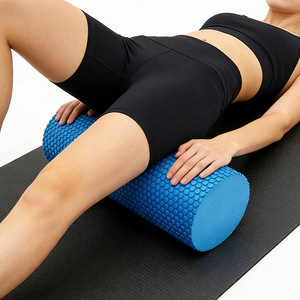 Yoga Column Roller 30Cm EVA Foam Massage Stick For Fitness Body Shaping Balance Training Blue C07NT - Product Image 1