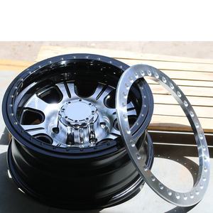 Özel GERÇEK BEADLOCK ALAŞIMLI JANT Off-road 18 20 22 24 <span class=keywords><strong>26</strong></span> 28 İnç Jantlar TOYOTA LC70 LC75 HJ60 LC80 ve NISSAN Y60 Y61 için dövülmüş - Product Image 4