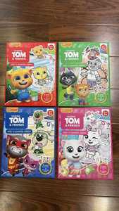Libro para colorear <span class=keywords><strong>Tom</strong></span> personalizado para niños con crayones con pegatinas servicio de impresión de juguetes educativos para niños - Product Image 5