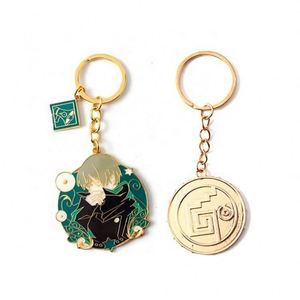 Charm Animal Horse Gift Zinc Alloy Custom Metal Key Chain With Free Design Promotional Gifts Custom Logo Soft Enamel Keychains - Product Image 1