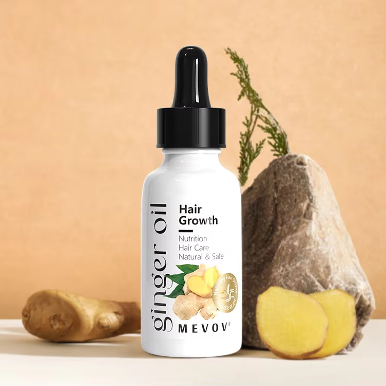 Private Label Pure Ginger Oil Moisturizing Hair Growth Ginger Oil
