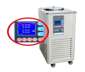 Bain à circulation réfrigéré numérique à basse température 10L/-30-40-50 <span class=keywords><strong>degrés</strong></span> CE/refroidisseur d'eau - Product Image 6