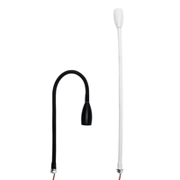 Toucher Gradation RV Intérieur Caravane Camping-Car Chevet Tête De Lit Flexible Col De Cygne Lampe Lit Mur Monté Led Liseuse