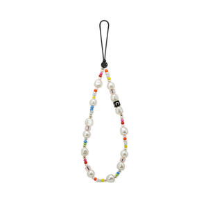 Cordón <span class=keywords><strong>para</strong></span> Teléfono con Colgante de Corazón Acrílico, Mariposa y Perlas, Cadena <span class=keywords><strong>para</strong></span> Teléfono Personalizada - Product Image 4