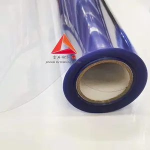 Jinshi Factory Material Thermoforming PVC Roll Custom Rigid Color Flocking Plastic PVC Sheets For Blister Packing