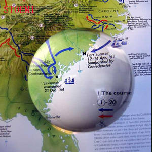 STOEMI 6909 115mm 3X kristal bening akrilik PMMA tanpa bingkai Desktop tanpa bingkai kubah Cabochons kaca pembesar - Product Image 3