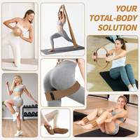 Ensemble de Pilates Écologique Personnalisable avec Logo, Incluant Anneau, Ballon et Bandes de Résistance pour Marques E-commerce, Fitness à Domicile et Vente au Détail