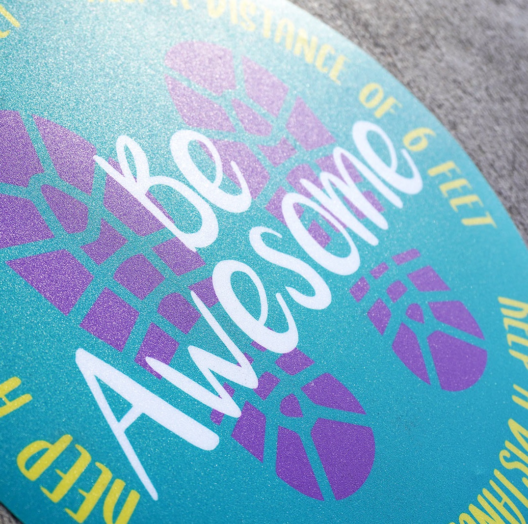 Printed full colors