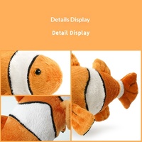 Série Océan : Jouets en peluche requin et dauphin mignons, en tissu de coton super doux, anti-stress, unisexe, en stock