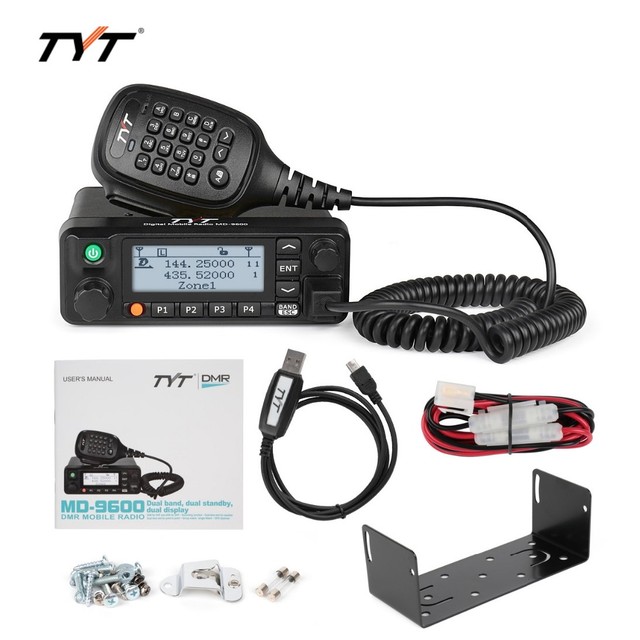 TYT MD-9600 DMR Transceiver Mobile Radio Professional a M B E + 2TM Encryption Single/Dual Band
