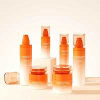 Conteneurs d'emballage cosmétique PETG de 30 ml, 50 ml, 100 ml, 120 ml, 30 g, 50 g, flacons pompe à lotion en plastique personnalisés