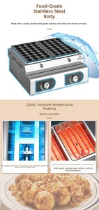 Nouvelle machine à gaufres électriques en nid d'abeille à usage commercial, haute efficacité et grande capacité, pour hôtels et commerces alimentaires - Product Image 3