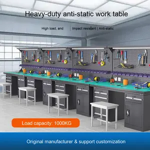 Operations Quality Inspection Table Toolbox Workbench para Mecânico Heavy-Duty Anti-Static Workbench para Workshop Laboratory - Product Image 3