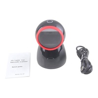 Lecteur de codes QR USB RS232 GSAN, vente directe du fabricant, scanner de codes-barres de bureau 2D CMOS à lecture automatique