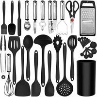 TOALLWIN ustensiles de cuisine gadgets ustensiles de cuisine ménagers en silicone ensemble de cuisine en gros ensemble d'ustensiles de cuisine en silicone