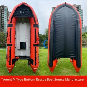 قارب قابل للنفخ عالي السرعة بطول 15 قدمًا (470 سم) مع أرضية ألومنيوم قابلة للطي، طوف نجاة فاخر - Product Image 5