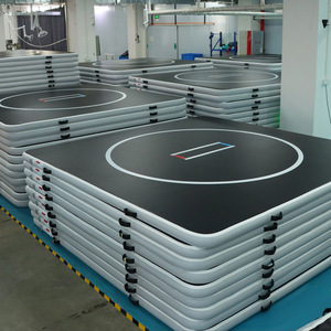 10 'x 10' Talis de lutte gonflable tappetino da Đấu Vật gonfiabile có thể thổi phồng Mat jiujitsu - Product Image 1