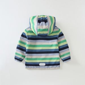 Imperméables <span class=keywords><strong>Printemps</strong></span>-Automne OEM pour Enfants, <span class=keywords><strong>Veste</strong></span> Imperméable pour Garçons, Doublure Intérieure en Polaire Imperméable et Coupe-Vent avec Capuche - Product Image 2