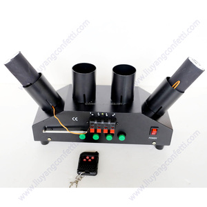Sistema de disparo de fuegos artificiales portátil con control remoto de 4 disparos en forma de abanico, máquina pirotécnica de metal para escenario - Product Image 2