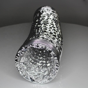 Nouveau tube de feuille d'aluminium <span class=keywords><strong>flexible</strong></span> de <span class=keywords><strong>conduit</strong></span> de ventilation doublé par <span class=keywords><strong>cheminée</strong></span> - Product Image 1