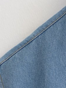 ZATRHMBM vêtements pour femmes 2023 automne hiver nouveau 3 couleurs Double poche décoratif Denim haut rétro revers <span class=keywords><strong>sans</strong></span> manches dames <span class=keywords><strong>gilet</strong></span> - Product Image 6
