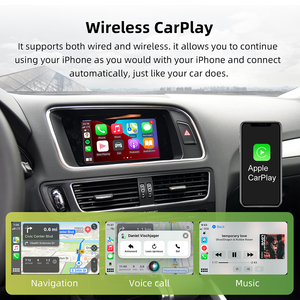 Không dây Carplay Module <span class=keywords><strong>Box</strong></span> cho A4 A5 Q5 A6 A7 S4 S5 B8 mmi 3 gam đài phát thanh Màn hình Android giao diện tự động nâng cấp bộ giải mã đa phương tiện - Product Image 2