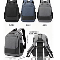 Sac à dos en nylon léger haute densité personnalisé, directement de l'usine, avec port USB, grande capacité, pour ordinateur portable professionnel