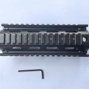 Soporte <span class=keywords><strong>de</strong></span> Guía <span class=keywords><strong>de</strong></span> Aleación <span class=keywords><strong>de</strong></span> Aluminio <span class=keywords><strong>de</strong></span> 7 Pulgadas, Soporte Táctico <span class=keywords><strong>de</strong></span> Seguridad Duradero para Exteriores con Liberación Rápida y MOLLE, Ligero - Product Image 4