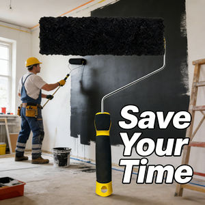 Rouleau à peinture pour petites surfaces, poignée confortable, pour la décoration murale et la réparation des peintures domestiques - Product Image 5