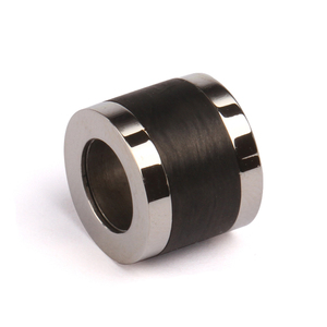 מותאם אישית תכשיטי גברים עץ נירוסטה spacer חרוז - Product Image 5