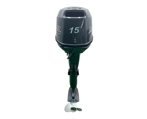 Vente directe d'usine de moteurs marins 4 temps 15 CV pour la pêche en mer - Product Image 1