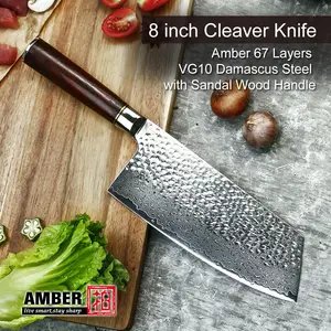 बड़ा रसोईघर चाकू लकड़ी संभाल चाकू चीनी क्लीवर चाकू