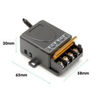 Interruptor de Control Remoto Inalámbrico de Alta Potencia de 433MHz, CA 110V 220V 30A, para Bomba de Agua, Ventilador, Lámpara (Juego 1+2)