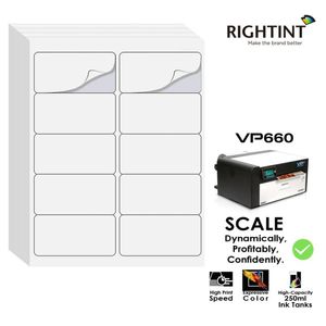 Giấy Dán Trước Cắt <span class=keywords><strong>4</strong></span> Nhãn A4 Tấm Nhãn In Phun Tự Dính - Product Image 3