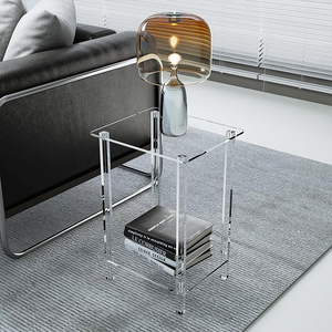 Đơn giản Acrylic bên bảng cuối bảng cho nhà văn phòng phòng ngủ nhà máy bán buôn tùy chỉnh Acrylic kệ trưng bày - Product Image 4