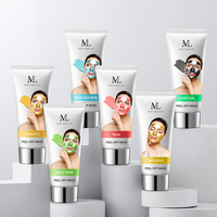 MLXL OEM Cosmétique Fabricant sous contrat Masque personnalisé à la vitamine C Masque de nuit à décoller Escargot de la mer Morte