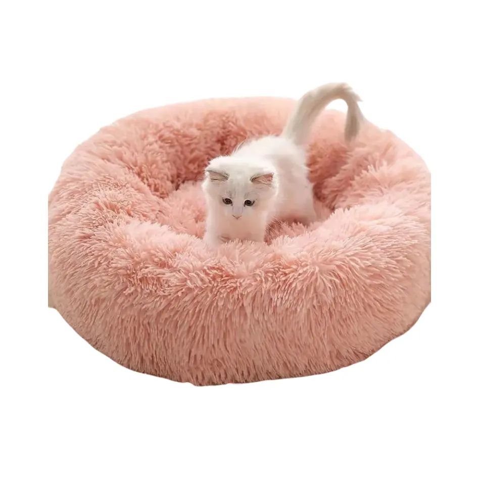 Plush dog kennel, warm indoor pet products, dog bed, winter plush cat kennel, warm pet kennel mattressOEM