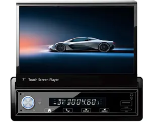 1DIN Car Digital Pioneer Radio Retractable 7' Touch Screen Display Autoradio  Stereo MP5 Video Car Multimedia DVD Player - China Car MP5 Player, Car MP3  Player